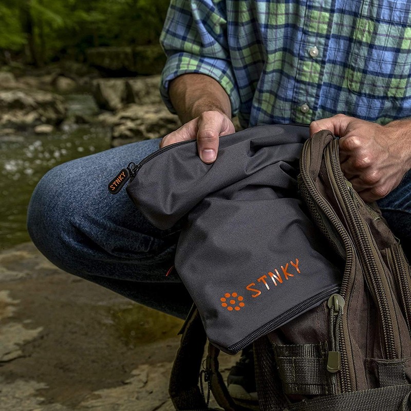 STNKY Bag Pro Wash Bag for Health Workers (Grey, XL)