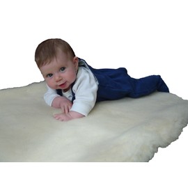 Holy Lamb Organics Cozy Buns Organic "On the Go" Happy Lamb Fleece Pad
