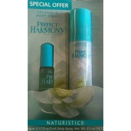 Naturistics Perfect Harmony Cologne 0.17 Oz & Body Spray 0.5 Oz Set
