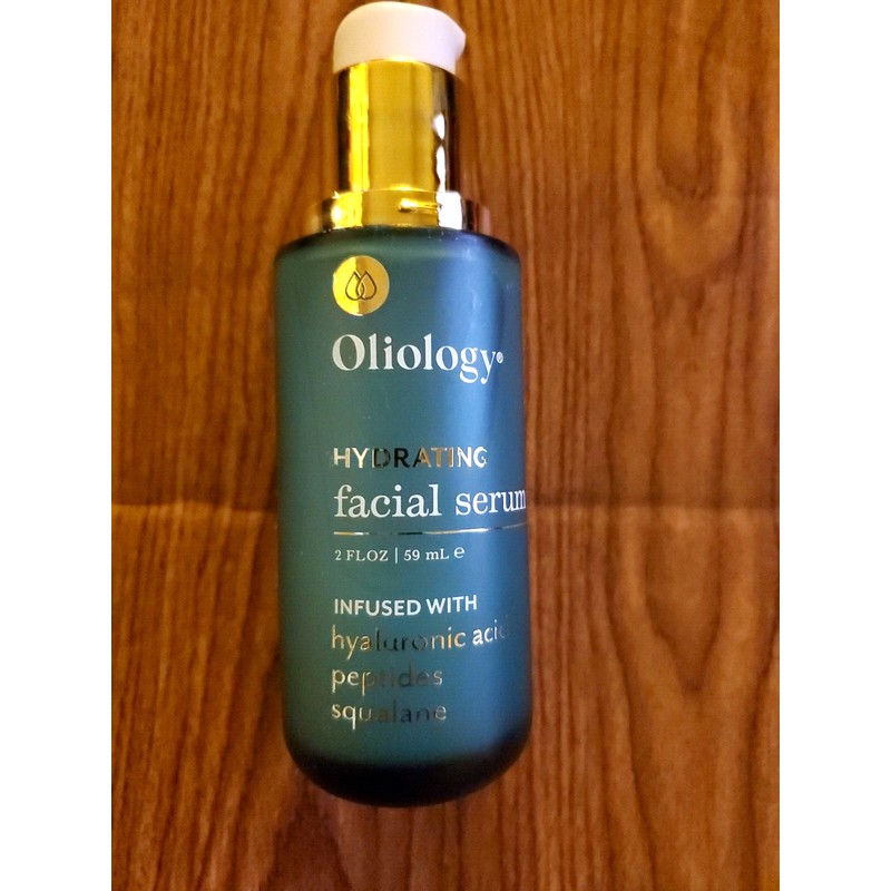 OLIOLOGY FACIAL OIL INFUSED WITH HYALURONIC ACID , PEPTIDES &