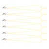 24pcs Stainless Steel Sports Whistles with Lanyard Loud Crisp Sound