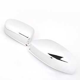 99Parts Fit for 2011-2014 Chrysler 300/300c Triple Chrome Side Door RearView Mirror Cover Trim