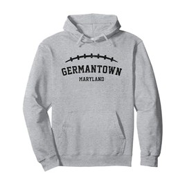 Retro Germantown Maryland Pullover Hoodie