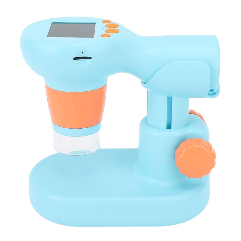 Kids Microscope with 8 LEDs IPS Eye Protection Screen 100X‑800X