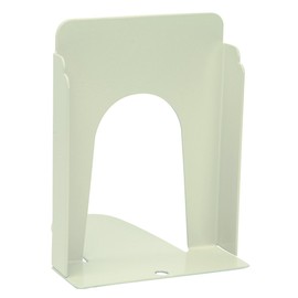 The Library Store Bear Hug Heavy Duty Steel Bookends with Magnetic Base Pair 6 inches H (Putty)