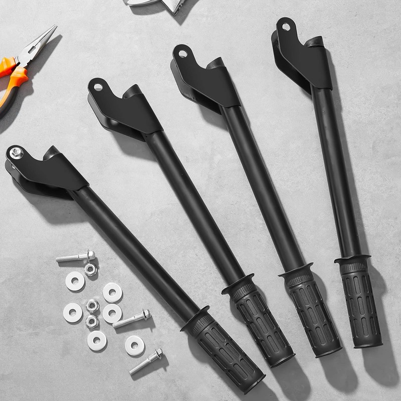 Threlaco 4 Pcs Generator Handle Kit, 15.8 Inch Folding Handles