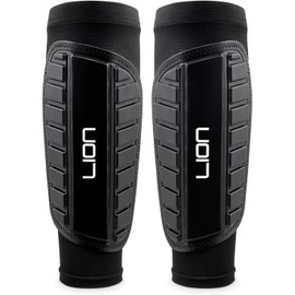 Soccer Sleeve Style Shin Guards/Pads - Flexible Comfort & Protection - Small Adults
