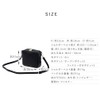 Gratante abb-g0047 Genuine Cowhide Leather Mini Square Shoulder Bag, Mini