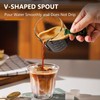 Espresso Shot Glasses with Handle, 120ml Espresso Cup with Single