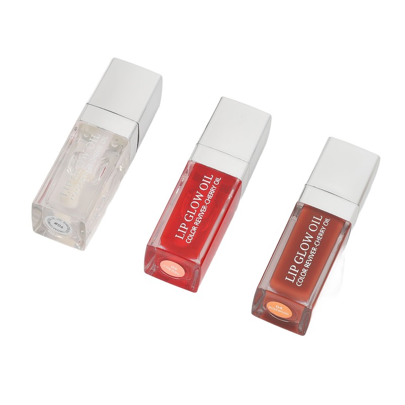 3pcs Plumping Lip Oil Set Long Lasting Hydrating Nourishing Glossy