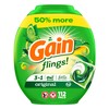 Gain flings Laundry Detergent Soap Pacs HE Compatible 112 ct