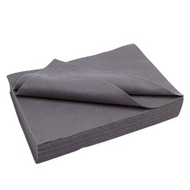 Polyester Felt Sheet Flexible 30 Sheets 20 x 30 cm(7-7/8 X 11-7/8 in 1/16 Inch Thick) (Grey)