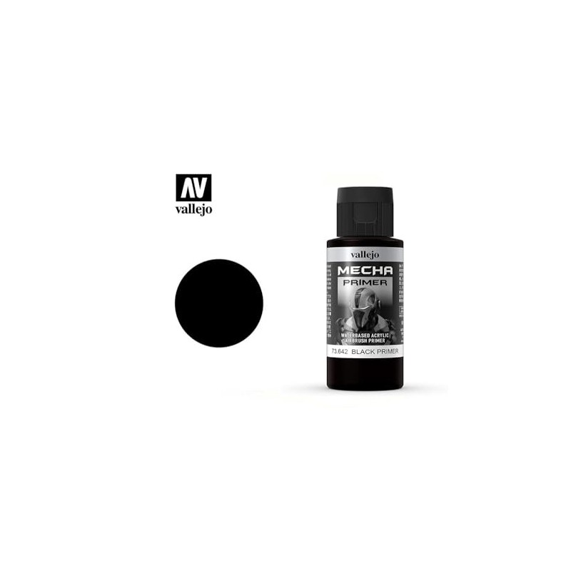 Vallejo Mecha Color: Black Primer 60ML