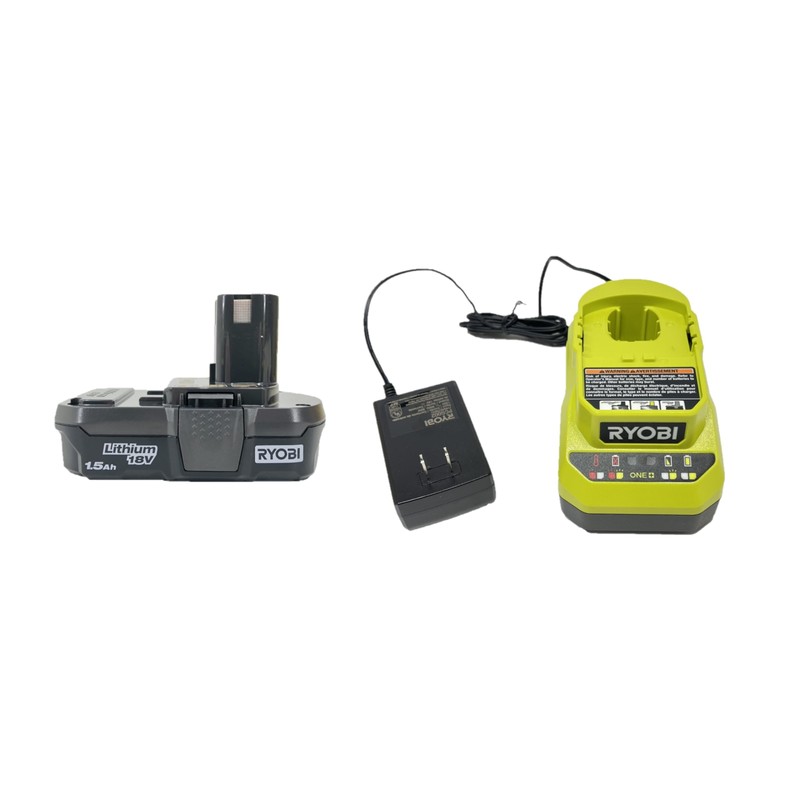 Factory Reconditioned 18-Volt Hybrid Portable Fan Kit with Battery and