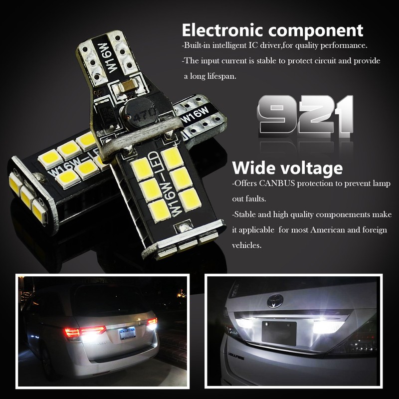 JDM ASTAR Super Bright Error Free 921 912 3035 Chips