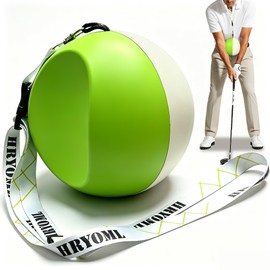 HRYOML The Connector Golf Training Aid - Golf Swing Trainer Aid for Posture Correction Practice, Suitable for Golfers of All Levels Looking to Improve Overall Game (Lanyard Green)