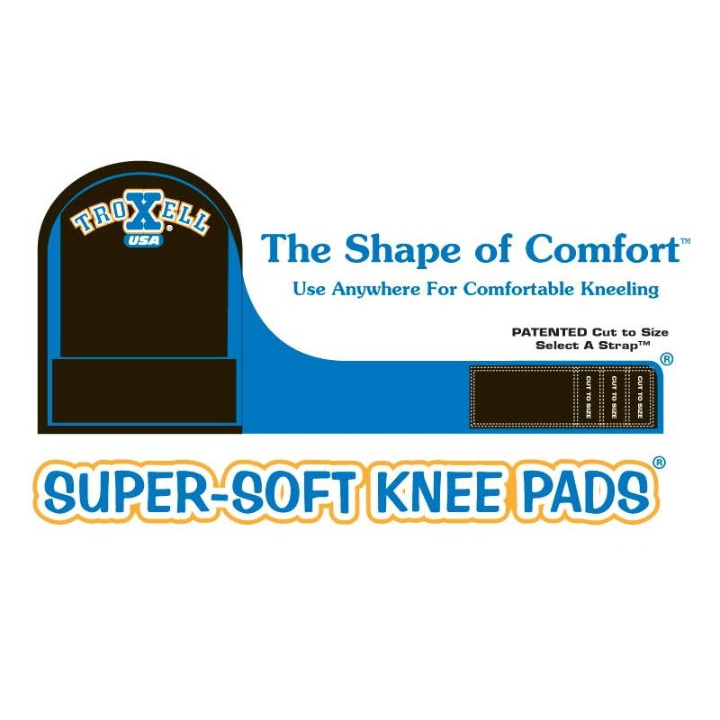 Large Super Soft Knee Pads - Neoprene by TroxellUSA