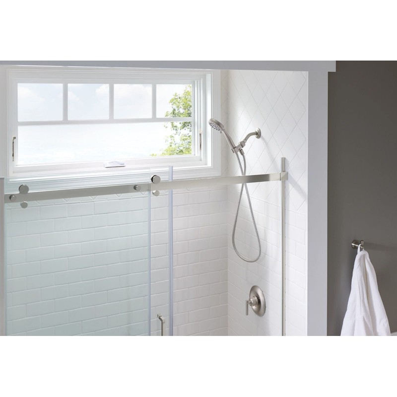 Moen 20091SRN 5-Setting Hand Held Brushed Nickel Spot Resist Shower