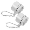 BUGUUYO 2pcs Stainless Steel Flag Pole Swivel Heavy Duty Flagpole
