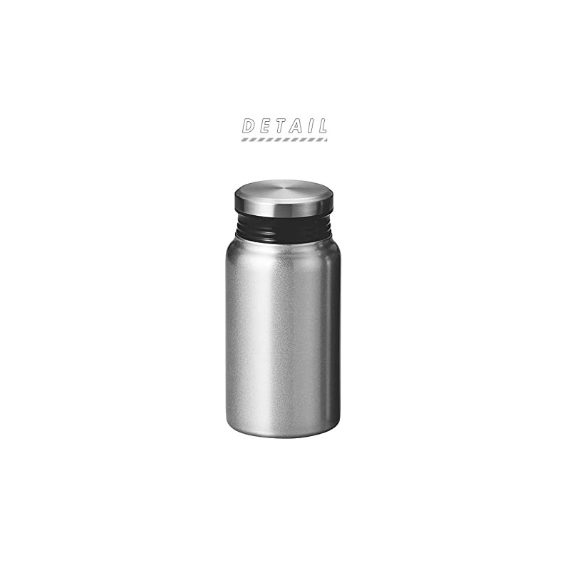 Maebata 51620 Luxe Water Bottle, Brown, 13.5 fl oz (400