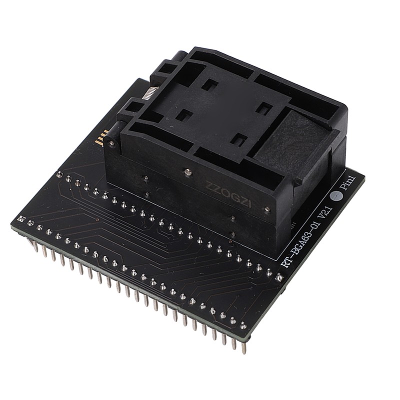 BGA63 Bounding Adapter Serial ICSP Interface Converter Socket Module for