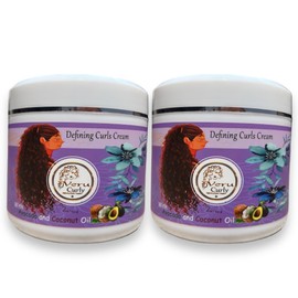 Curl Cream for Wavy Hair - (32 Oz) Pack of 2 - Curl Defining Cream For Non-Sticky, Hydrating & Smooth Curls With Breakage Protection - Maintains Moisture for Men and Women