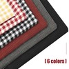 Tromlycs Chair Cushions for Dining Chairs Checkered Seat Kitchen Dining