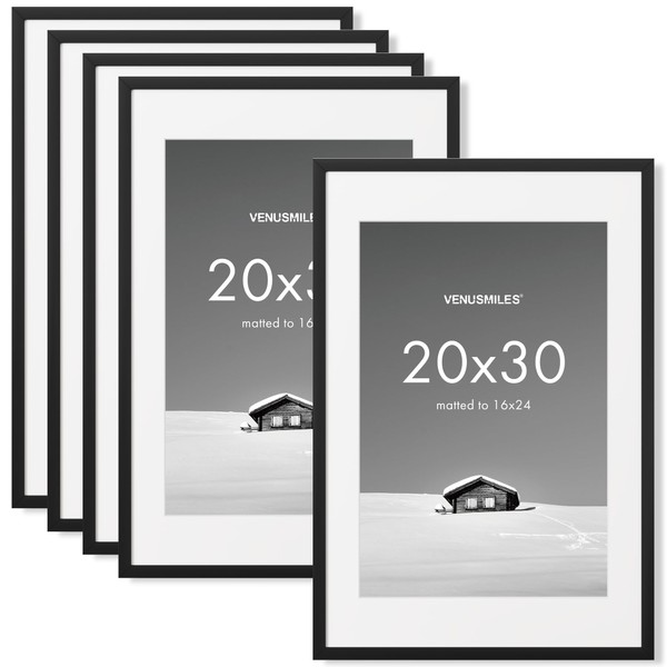 Venusmiles 20x30 inch Picture Frame, 20x30 Photo Frames with 16x24