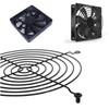 SG Store 2pcs 140mm Metal Fan Grille CPU Case Fan