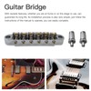 Silver Roller Bridge Roller Saddle Tune-O-Matic for Epiphone Les Paul