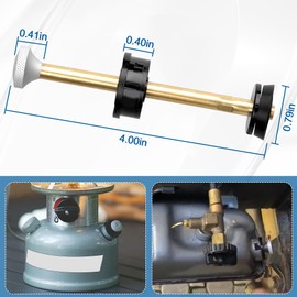 Camping Lantern & Stoves Replacement Parts – Universal Plunger Metal Part, Plunger Pump Repair Kit 242J5201 – Compatible with Coleman Dual Fuel Lantern & Camping Stoves