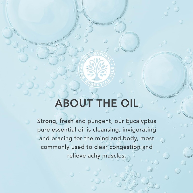 Tisserand Aromatherapy | Eucalyptus Ethically Harvested Essential Oil | 100%