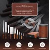 Premium Rolling Knife Sharpener with Replaceable Discs - Achieve Razor-Sharp