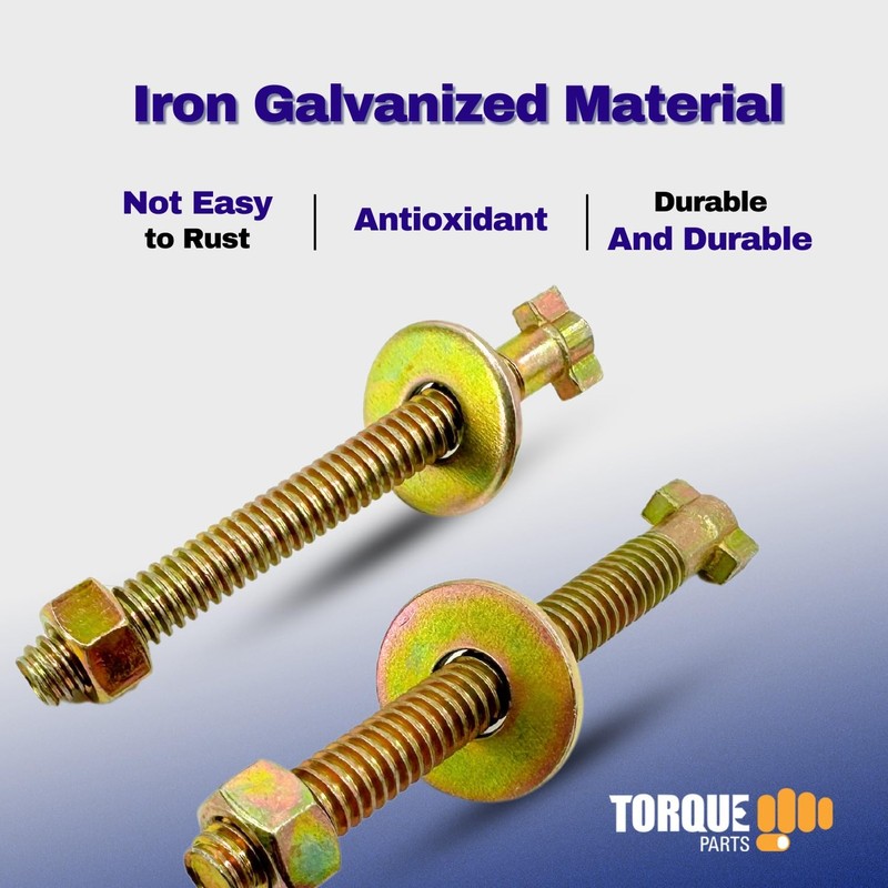 TORQUE 10 Pack Brake Cage Bolt Assembly for Semi Truck