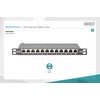 DIGITUS Cat-6A Patch Panel - 12 Ports - RJ45 Sockets