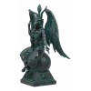15"H Baphomet Sabbatic Goat Idol Occultic Statue Figurine Maxine Miller
