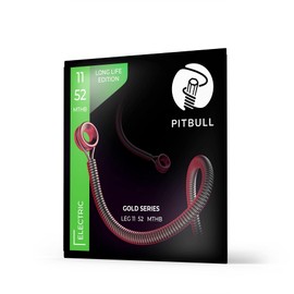 Pitbull Electric Guitar Strings Gold Series Long Life Edition Coated 11-52 Medium Top Heavy Bottom LEG 11-52 MTHB