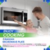 Microwave Plate Replacement 13.5 inch Fits 5304509621 Frigidaire Microwave Turntable