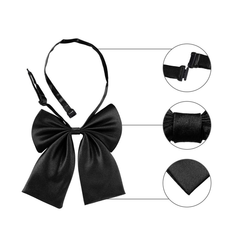 Allegra K School Ribbon, Ribbon Tie, Uniform Ribbon, Bowtie, Bowtie,