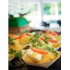ABENA Gastro Disposable Bowls, Wooden Bamboo Boats | 100 Pack