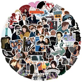 110Pcs Twilight Stickers - Cool Graffiti Waterproof Vinyl Stickers for Water Bottle, Laptop, Skateboard - Teens and Adults