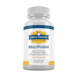 Belly Flush Capsules Natural Ingredients Food Supplement