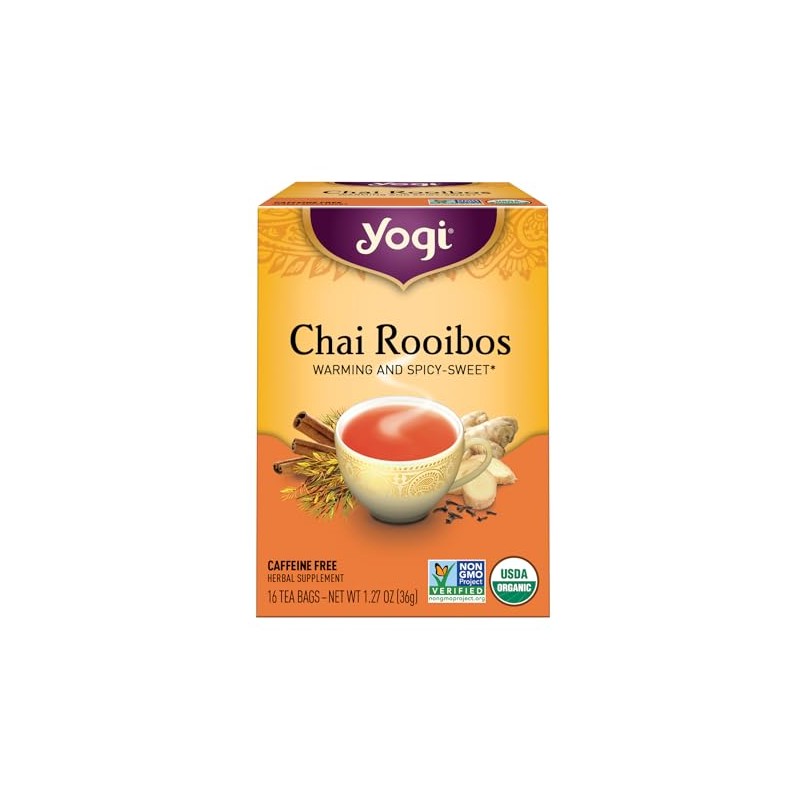 Yogi Herbal Teas, Chai Rooibos 16 ea