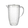 Bello Dimple Clear Plastic Reusable 2 Litre Picnic Water Jug