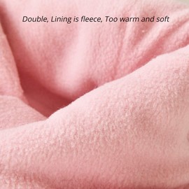 SOMALER Toddler Baby Boys Girls Winter Hat Kids Ear Flap Warm Fleece Lined Knit Beanie Fur Pom Hat