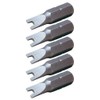 KS Tools 911.292 1/4-Inch CLASSIC Bit Security Slot, 5 Pieces,