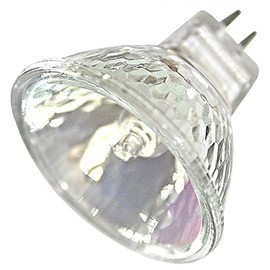 GE Halogen Indoor Floodlight Bulb, 20 Watt, G4 2-Pin Base, Soft White (1 Pack)