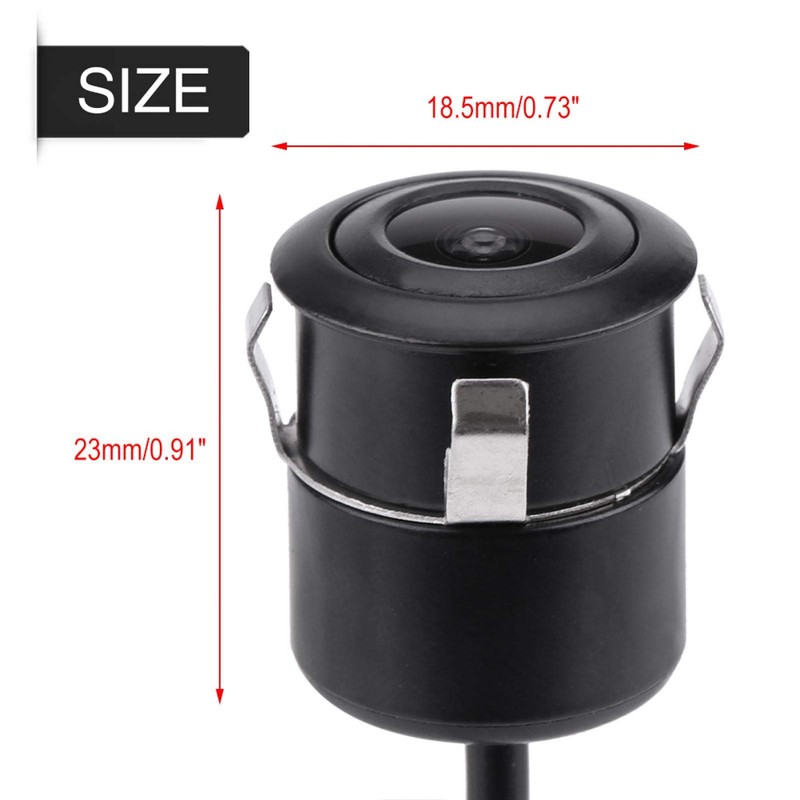 Rear View Camera, 18.5mm HD Low Light Night Light Reversing