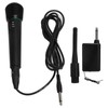Handheld Dynamic Microphone Wired and Wireless 2‑in‑1 Karaoke Microphone for