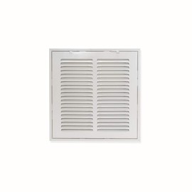 EZ-FLO 61657, White Return Air Filter Grille, 10 inch x 10 inch Opening, 10" x 10"